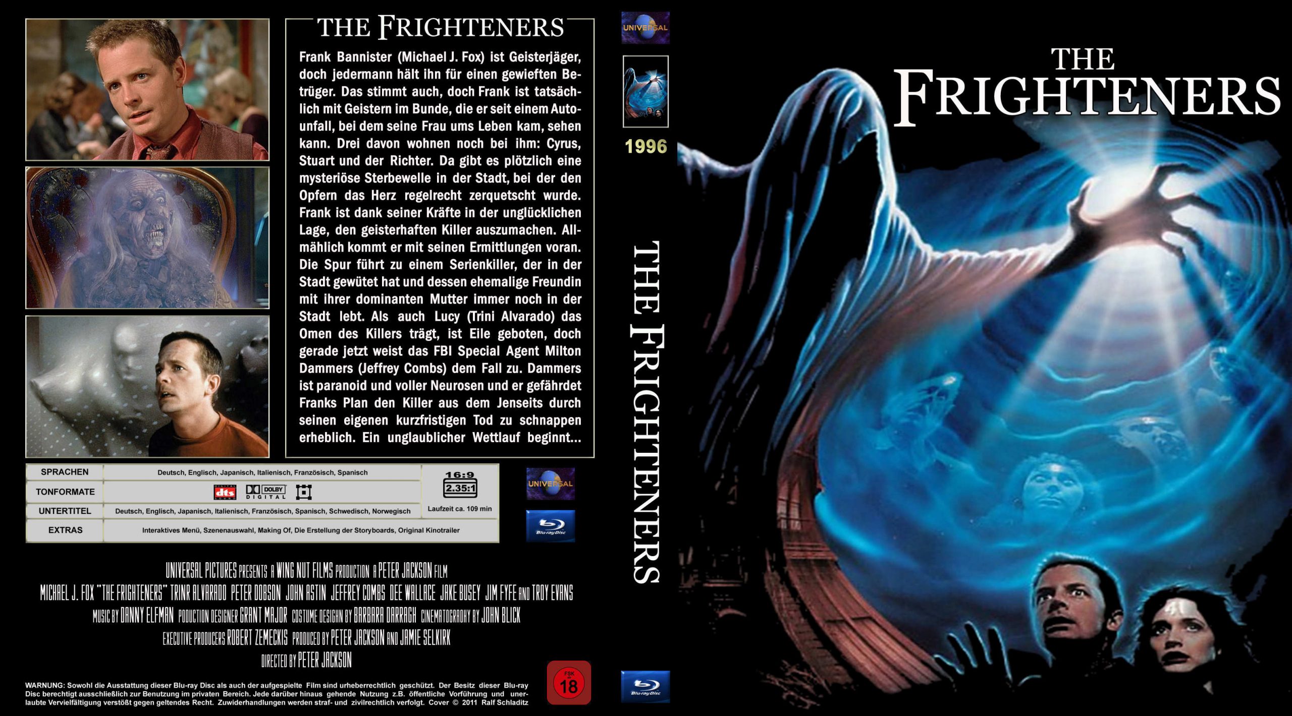 Hollywood Movie The Frighteners Plot Summary Reviews Actors Quotes 1996