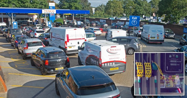 Petrol panic shopping for spreads throughout UK as a few grasping forecourts spike