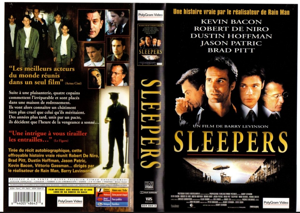 Hollywood Movie Sleepers Plot Summary Reviews Actors Quotes 1996