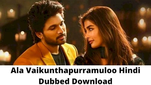 Ala Vaikunthapurramuloo hindi Dubbed download Filmyzilla 720p?